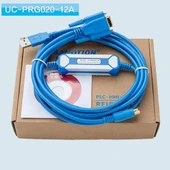 UC-PRG020-12A Delta Usb Plc Programlama Kablosu Round 8 Pin DB9 Hmi Text Panel - 2