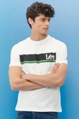 Lee Erkek Minimalist T-Shirt - Regular Fit Kısa Kol - Günlük Stil - 2