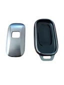 Honda Fe1 Civic 2022 Anahtar Uyumlu Silikon Oto Anahtar Kumanda Kabı Kılıf Füme - 2