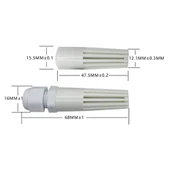 Plastik Sensör Kutusu Pvc68 Ds18b20 Lm35 Ntc Sht11 Htu21 Sht20 Sht21 Sht15 Sht75 Sht30 Aht10 Bme280 thumbnail 4