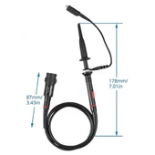 P2200 Osiloskop Probu 200MHz x1 x10 Kazanç Anahtarlı Bnc Soket DC 300 / 600V CATII BNC 1 Metre Kablo thumbnail 7