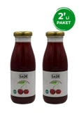Sade Organik Organik Vişne Suyu 250 ml. 2'li Paket - 1
