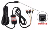 Araç İçi Kamera Adaptörü 12-24V/5V  Mini USB 3A Park Modu Adaptör - 6
