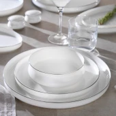 Schafer Superfine Bone Lumiere Yemek Takımı 56 Parça-Platin - 2