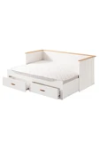 Yavrulu Karyola, Likya Divan Karyola Çekmeceli Açılır Çift Kişilik Karyola + Soft Yatak - 8