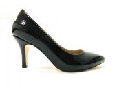 Marine Shoes 7 cm Topuklu Ayakkabı Siyah-Rugan 86 412 - 1