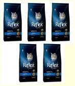 Reflex Plus Somon Balıklı Yetişkin Kedi Maması 1,5 Kg*5 ADET - 1