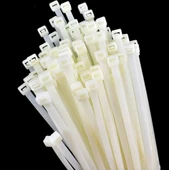 Master 505356 Plastik Kablo Bağı Cırt Kelepçe 3.6 X 300mm Beyaz (100 Adet) - 5