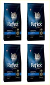 Reflex Plus Somon Balıklı Yetişkin Kedi Maması 1,5 Kg*4 ADET - 1