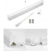 1 Adet 60 Cm, 9 Watt Gün Işığı Ledli Eklenebilir T5 Bant Armatür, T5 Armatür, Tavan, Duvar Armatürü thumbnail 3