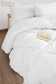 Antrasit Gri Soft Dört Mevsim Tek Kişilik Yorgan 155 215 cm - 1