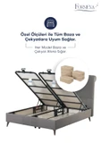 6 Adet Büyük Boy Yatak Baza Altı Çok Amaçlı Hurç 64 x 45 x 22 Cm - 4