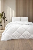 Antrasit Gri Soft Dört Mevsim Tek Kişilik Yorgan 155 215 cm - 4