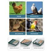 Slim Yeni Model 130’lu Gün Sayaçlı Otomatik Kuluçka Makinesi – Tavuk Kaz Ördek Kuş Yumurtası Uyumlu thumbnail 8