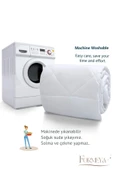 Formeya Beyaz Soft Kışlık Yorgan Çift Kişilik 195x215 - 4