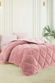 Tek Kişilik Lüx Pudra Çift Taraflı Wellsoft Yorgan 155 X 215 Cm - 2