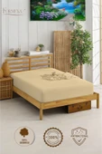 Formeya %100 Pamuk Tek/Çift Kişilik Fitted Çarşaf Fitted Penye Çarşaf - 1