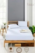 Formeya %100 Pamuk Tek/Çift Kişilik Fitted Çarşaf Fitted Penye Çarşaf - 7