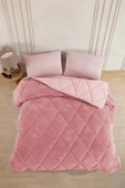 Formeya   Çift Kişilik Lüx Gri Çift Taraflı Wellsoft Yorgan 195 X 215 Cm - 5