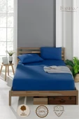 Formeya %100 Pamuk Tek/Çift Kişilik Fitted Çarşaf Fitted Penye Çarşaf - 5