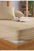 Set Beyaz Mikro Fitted Sıvı Geçirmez Alez ve 2 Adet Yastık Alezi (11 Ebat) - 12