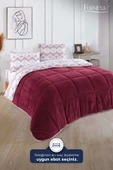 Formeya Tek Kişilik Lüx Wellsoft Yorgan Çift Taraflı Yastık Kılıflı 155x215 cm Yorgan - 4