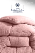 Lüx Anti Alerjik Çocuk-Tek Kişilik Avrupa Standart Ölçüsü Çift Taraflı Wellsoft Yorgan 135 X 200 Cm - 4