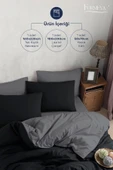 Lastikli Çarşaflı Nevresim Takımı Tek Kişilik ( 1 Adet Yastık Kılıflı) - 6