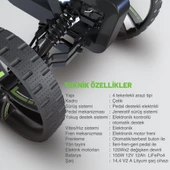 Genoride Pedallı Elektrikli Go-Kart - 8