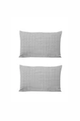 2 Adet Kapaklı Yastık Kılıfı 5 Farklı Renk 50x70 Cm - 9
