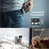 Manyetik Magsafe ile Uyumlu 360 Dönen Ayarlanabilir Araç İçi Telefon Tutucu Vakumlu Katlanabilir K007 - 8