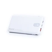 SWORD 10.000mAh Kendinden Kablolu Hızlı Güvenli Şarj Taşınabilir Beyaz Powerbank iPhone,Android Uyumlu SW-10PO3 - 2