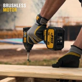 CAT DX71.2 18Volt 4.0Ah Li-ion Çift Akülü 215Nm Kömürsüz Profesyonel Şarjlı Darbeli Tornavida - 8