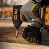 CAT DX71.2 18Volt 4.0Ah Li-ion Çift Akülü 215Nm Kömürsüz Profesyonel Şarjlı Darbeli Tornavida - 6