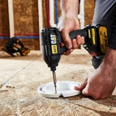 CAT DX71.2 18Volt 4.0Ah Li-ion Çift Akülü 215Nm Kömürsüz Profesyonel Şarjlı Darbeli Tornavida - 5