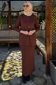 Sezen Triko Takım Kahve - 5