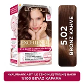 L'Oréal Paris Excellence Creme Saç Boyası 5.02 Bronz Kahve - 1