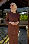 Sezen Triko Takım Kahve - 3