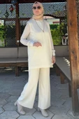 Pantolonlu İç Takım Ekru - 2