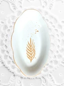 2li El yapımı desenli servis tabağı sunum tabağı - 2