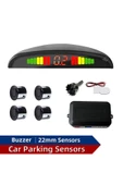 EXVOL kıngwınn ARAÇ PARK SENSÖRÜ DİJİTAL EKRAN+ SES İKAZLI 22 MM 4 GÖZ SU GEÇİRMEZ - 1