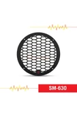EXVOL SOWAY SM-630 16CM MİDRANGE KURŞUN GÖBEK 300W 150RMS HOPARLÖR KAPAKLI (2ADET) - 4