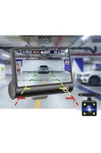 EXVOL Araç Içi Kamerası 3 Kameralı 1080p Hd 4.1 Inc Ekranlı Araç Iç Yol Park Kamerası thumbnail 4