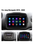 EXVOL Jeep Renegade Android Multimedya Carplay 2016-2020 9 Inc Hd Ips Ekran 4gb/64gb Kamera Hediyeli thumbnail 4