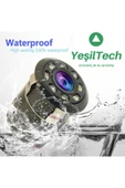 EXVOL Yeşiltech Mx-30 Gece Görüşlü Geri Görüş Kamerası Ir Infraredledli Gece Görüş Park Çizgili - 4
