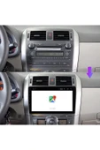 EXVOL Toyota Corolla 2006-2013 Android 12 Multimedya Carplay 2/32gb 9 Inc Hd Ips Ekran Park Kamera Hediye thumbnail 7