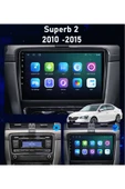 EXVOL SKODA SÜPER B 2010-2015 ANDROİD MULTİMEDYA CARPLAYLİ 10 İNC HD IPS EKRAN 2GB/32GB KAMERA HEDİYELİ thumbnail 2