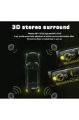 EXVOL EXW-22  YENİ MODEL ARABA OTO TEYP BLUETOOTH ÇİFT USB GİRİŞLİ 7 RENK DEGİŞEN SD-AUX ÇİFT AMFİ ÇIKIŞI - 5