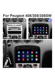 EXVOL Peugeot 308-408 Android Multimedya Carplay 9 Inc Hd Ips Ekran 4gb/64gb Kamera Hediyeli thumbnail 2
