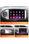 EXVOL Toyota Yaris Android Multimedya Carplay 9 Inc Hd Ips Ekran 4/64gb Kamera Hediyeli thumbnail 3